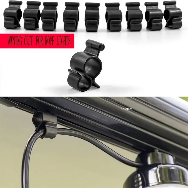 String Tension Clip - 10-20Pcs Camping Awning Hook Clips Caravan
