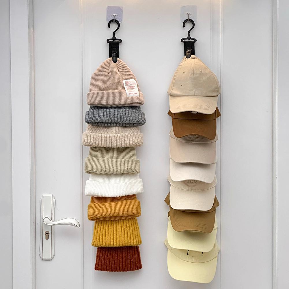 String Tension Clip - Wardrobe Hat Rack Hanging Rope Hat