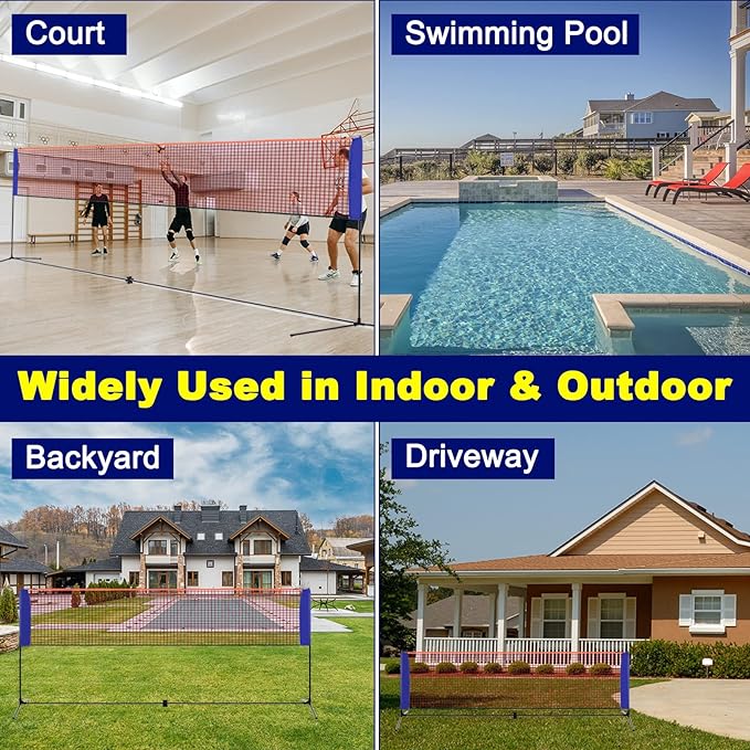 Portable Badminton Net Small S - Badminton Netting 评论和价格