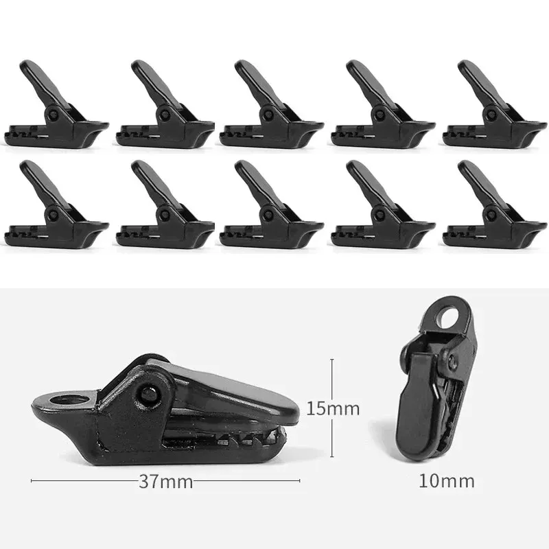 10Pcs Awning Clamp Tarp Clips  - String Tension Clip 评论和价格