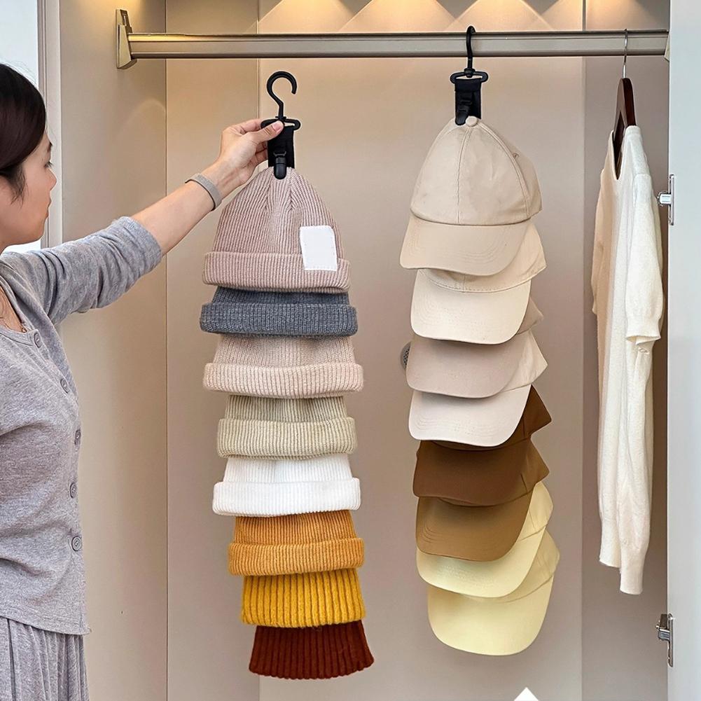 Wardrobe Hat Rack Hanging Rope - String Tension Clip 评论和价格