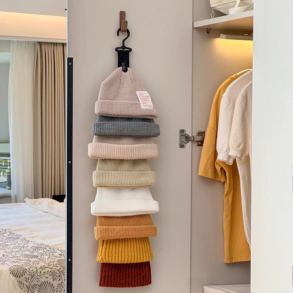 Wardrobe Hat Rack Hanging Rope - String Tension Clip 评论和价格