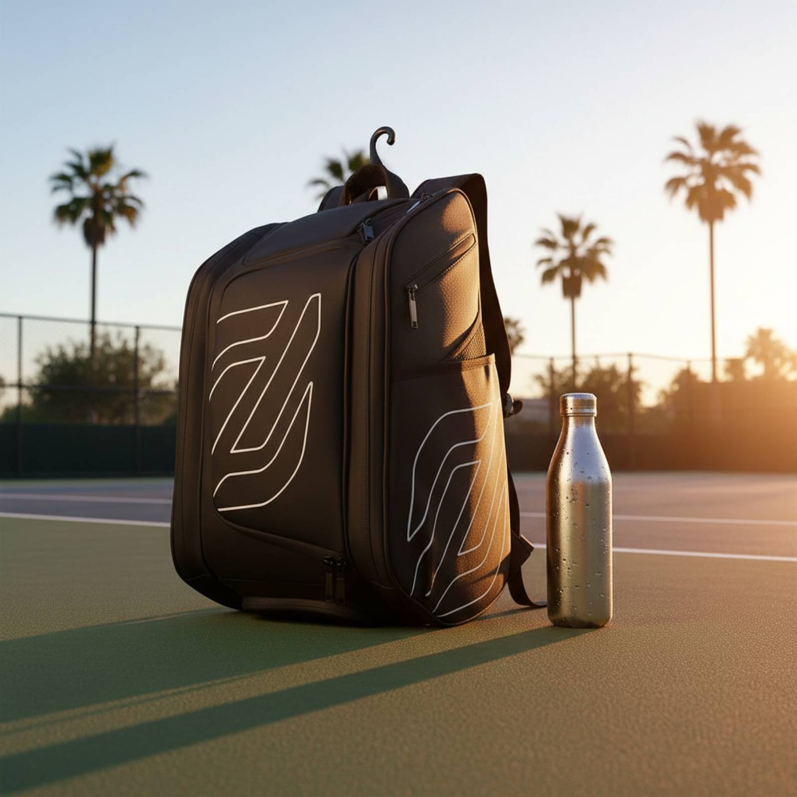 Pickleball Backpack Side Pocke - Badminton Tournament 评论和价格