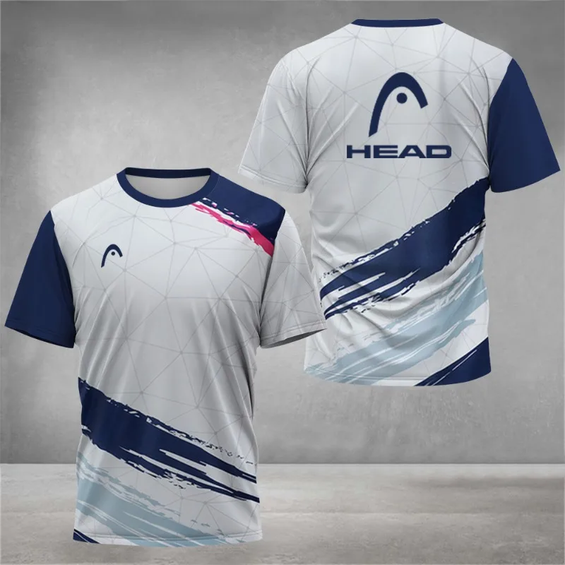 Summer Breathable Mens T Shirt - Badminton Aesthetic 评论和价格