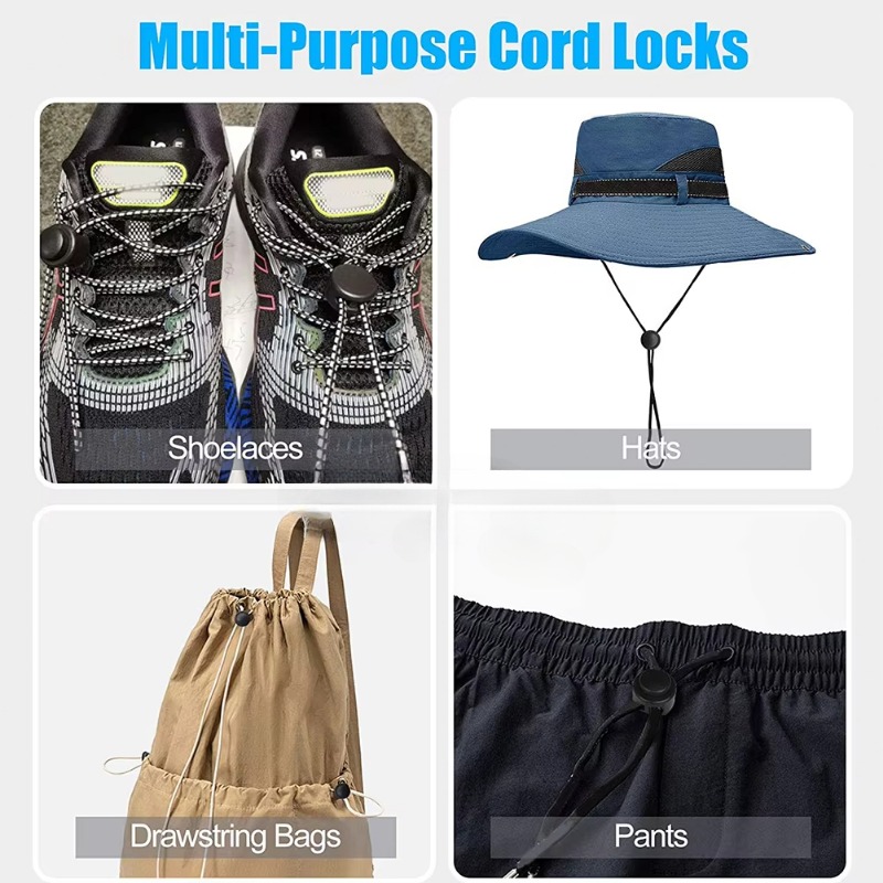 10pcs Spring Cord Lock Stopper - String Tension Clip 评论和价格
