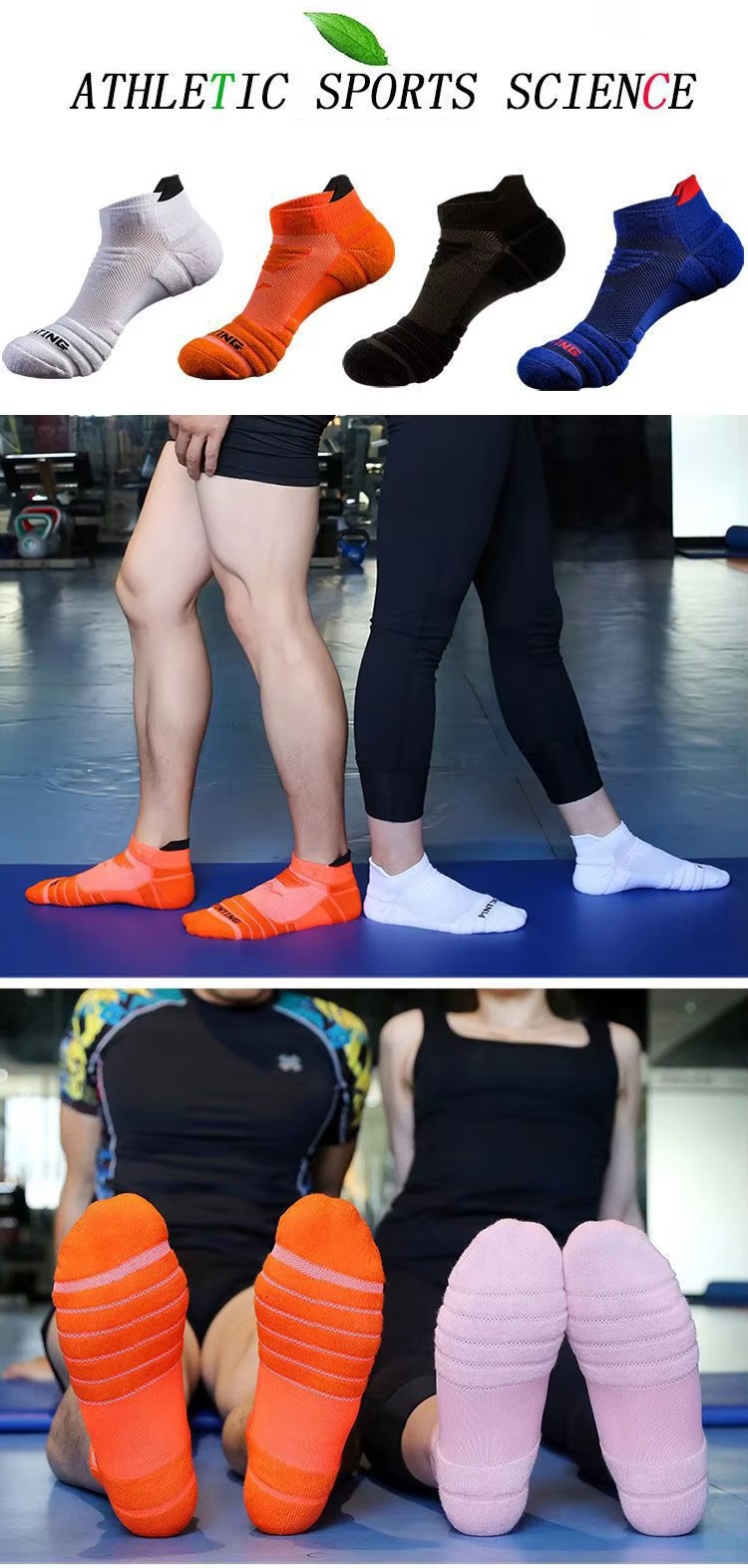 Sports Socks Men's Running Pro - Ankle Support Badminton 评论和价格