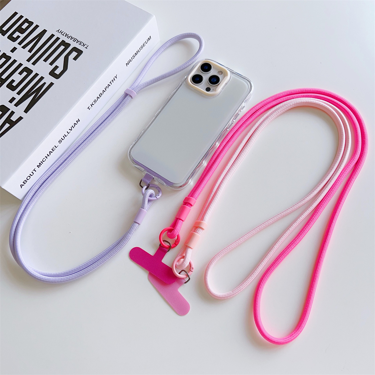 1Pc Universal Long Phone Lanya - String Tension Clip 评论和价格