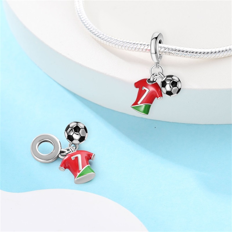 Fashion 925 Silver Football Je - Badminton Aesthetic 评论和价格